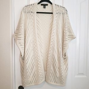 Knitted Cream Cardigan   Forever 21